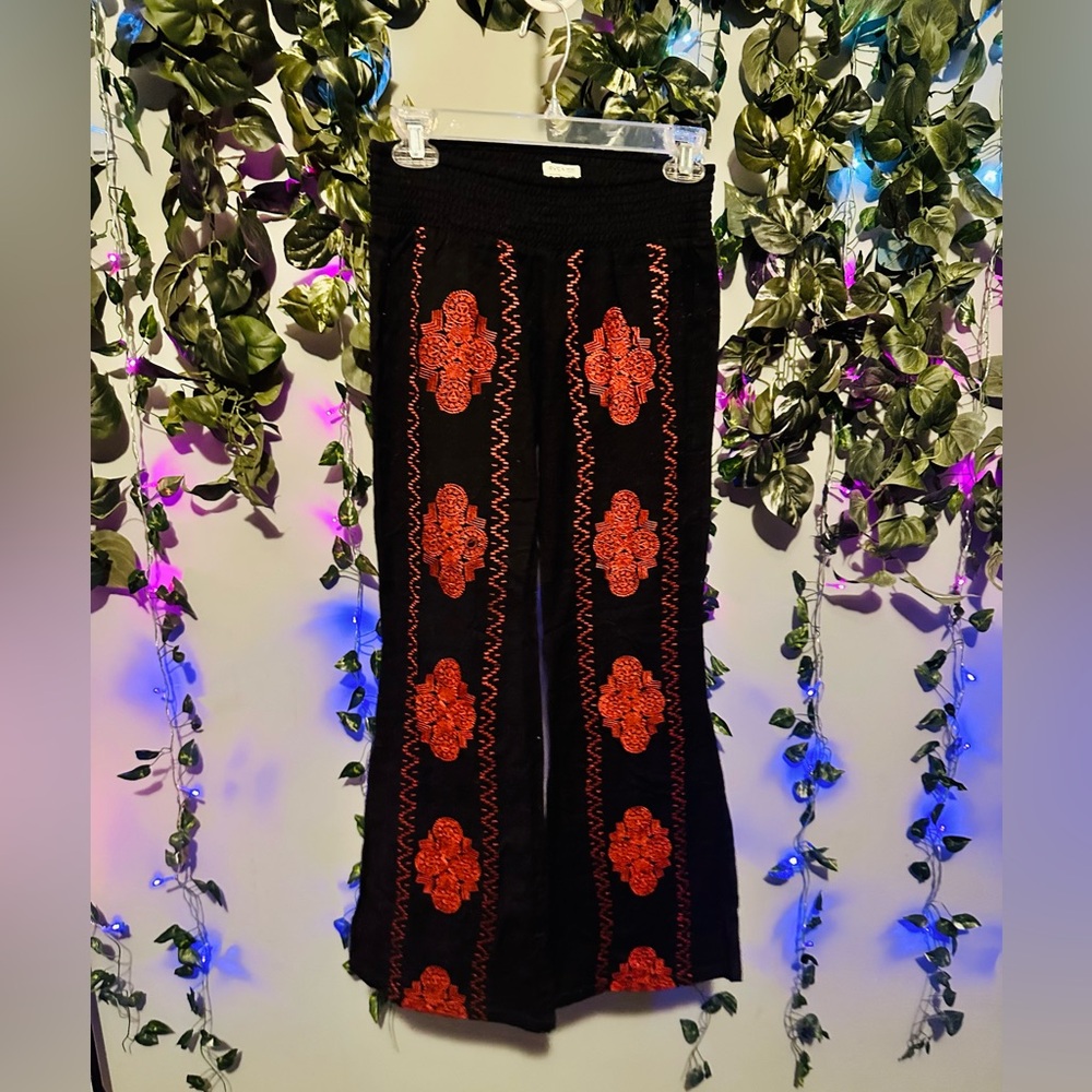 Embroidered RVCA Pants